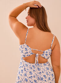 Evey Floral Maxi Dress Detail 6 - TULLABEE