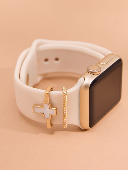 Cross Charm Smart Watch Band - TULLABEE