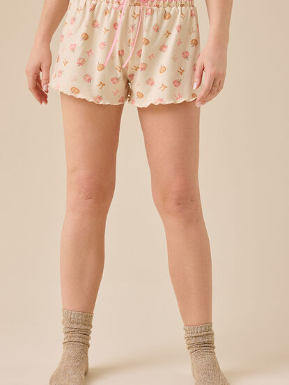 Lia Pumpkin Sleep Short - TULLABEE
