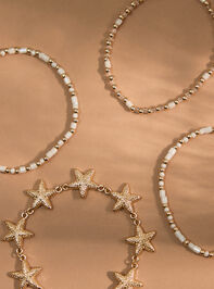 Seaside Starfish Bracelet Set Detail 3 - TULLABEE