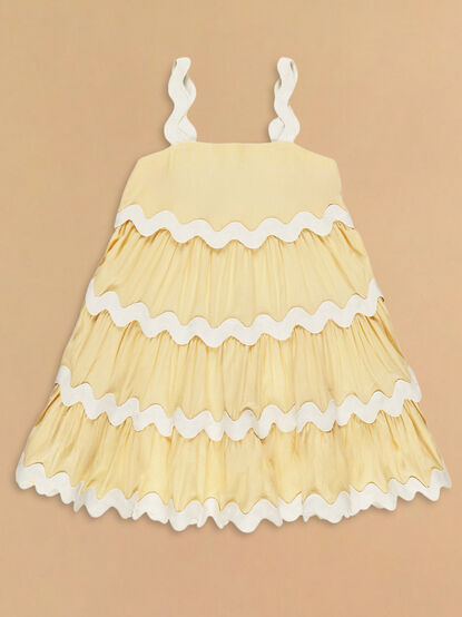 Reagan Ric Rac Dress by Rylee + Cru - TULLABEE