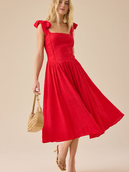 Rowni Midi Dress - TULLABEE