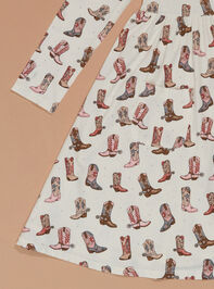 Future Cowgirl Dress Detail 2 - TULLABEE