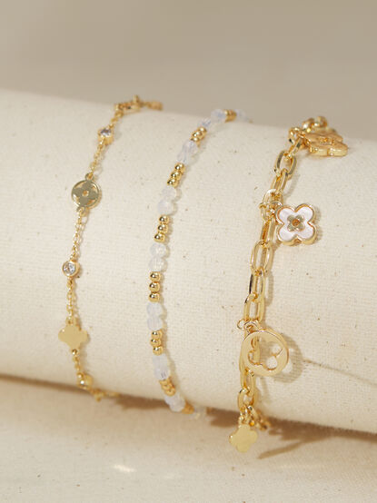 Golden Glow Clover Set - TULLABEE