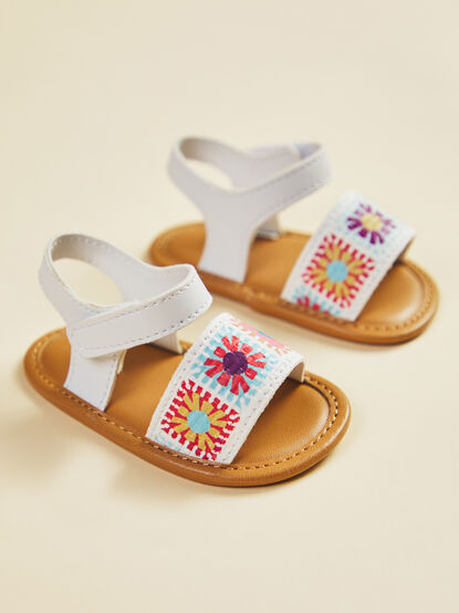 Deliah Flower Sandal - TULLABEE