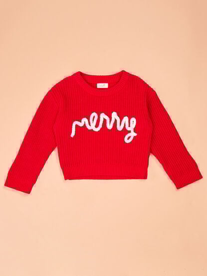 Very Merry Christmas Sweater - TULLABEE