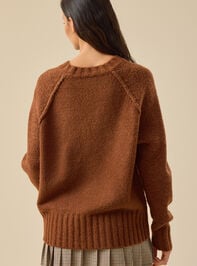 Laurel Raglan Sweater Detail 5 - TULLABEE