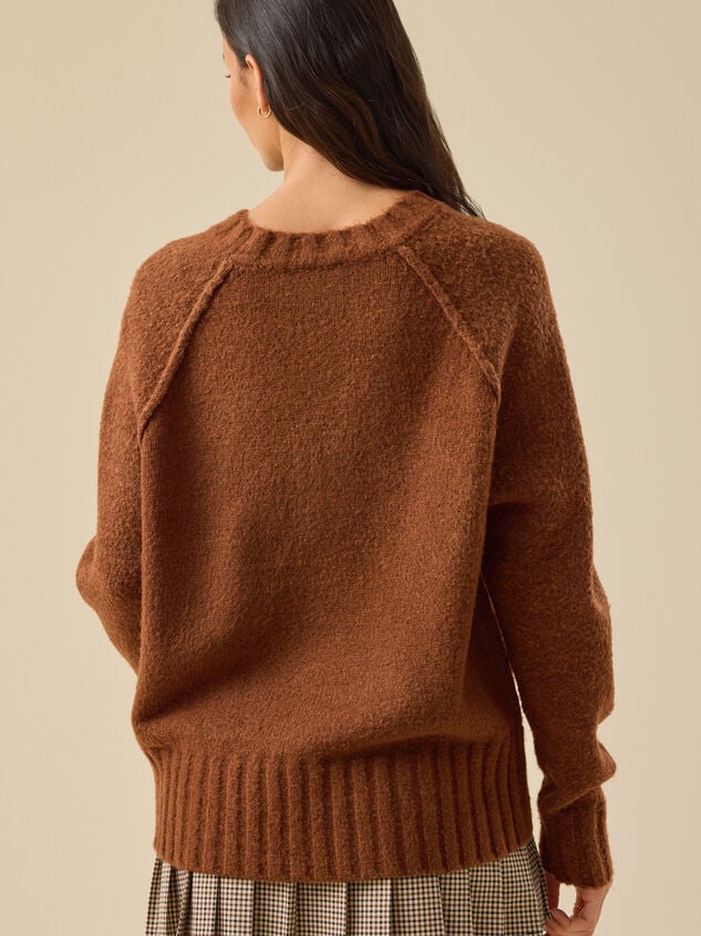 Laurel Raglan Sweater Detail 5 - TULLABEE