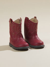 Shania Cowboy Boots Detail 2 - TULLABEE