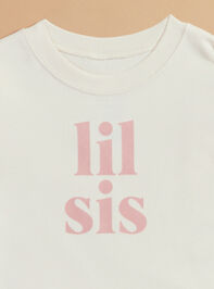 Lil Sis Graphic Bubble Detail 2 - TULLABEE