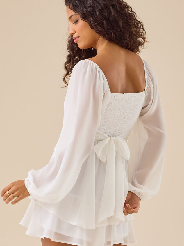Lainey Double Layered Romper Detail 2 - TULLABEE