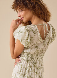 Corinna Floral Maxi Dress Detail 2 - TULLABEE