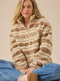 Elizabeth Fleece Jacket Detail 4 - TULLABEE
