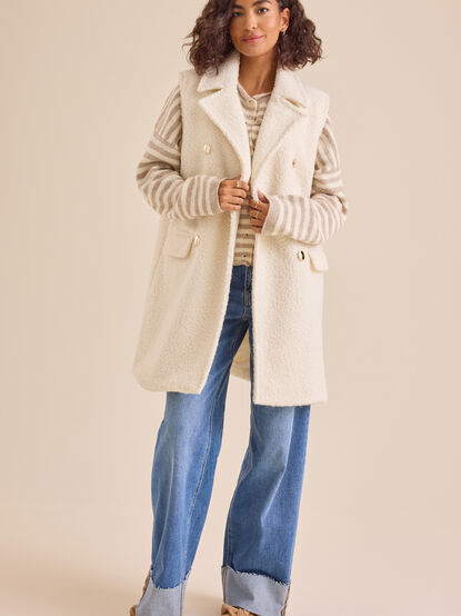 Londie Boucle Vest - TULLABEE