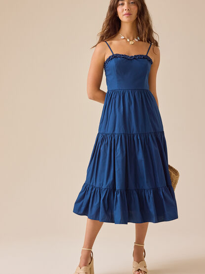 Christen Midi Dress - TULLABEE