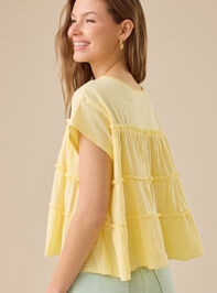 Rebecca Tiered Babydoll Top Detail 4 - TULLABEE