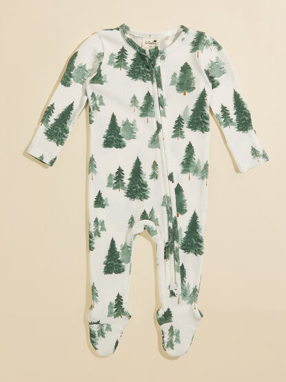 Pine Forest Thermal Footie - TULLABEE