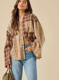 Adelaide Mixed Plaid Top - TULLABEE