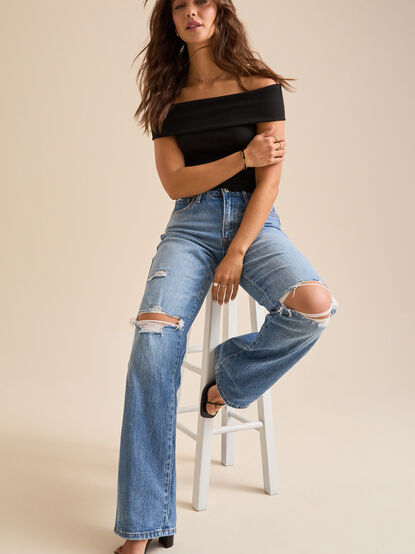 Drew Off-Shoulder Top - TULLABEE