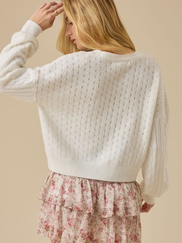 Regina Rose Cardigan Detail 5 - TULLABEE