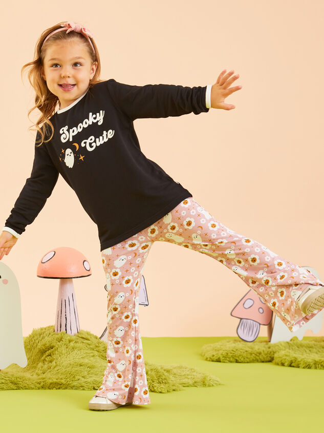 Sweet Spooky Toddler Flares - TULLABEE