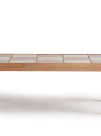 Audrey Wood Coffee Table Pink - TULLABEE