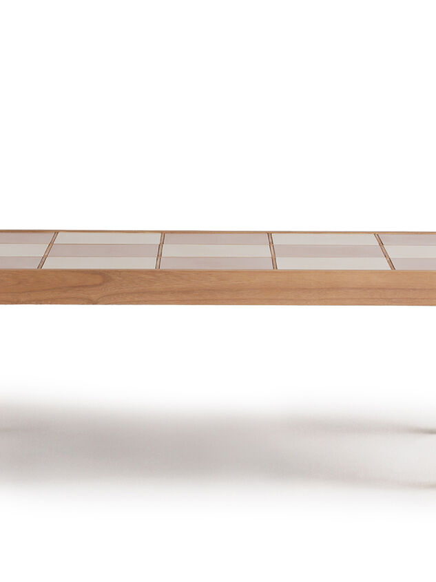 Audrey Wood Coffee Table Pink - TULLABEE