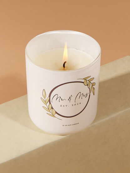 Mr. & Mrs. 2024 Candle - TULLABEE