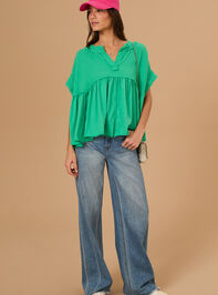 Briella Babydoll Top Detail 2 - TULLABEE