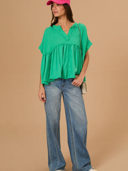 Briella Babydoll Top - TULLABEE
