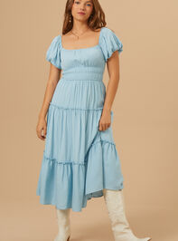 Octavia Puff Sleeve Dress - TULLABEE