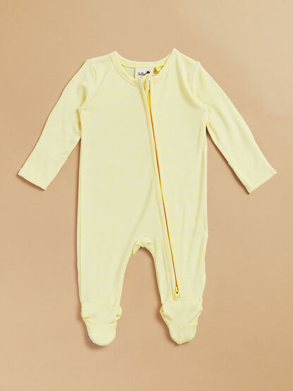 Casey Striped Footie - TULLABEE