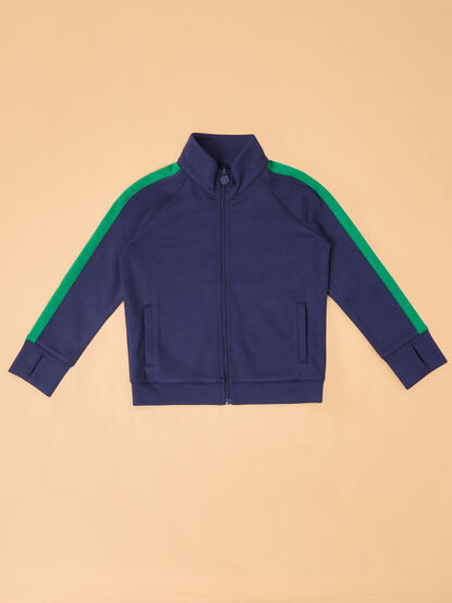 Stokes Stripe Jacket - TULLABEE