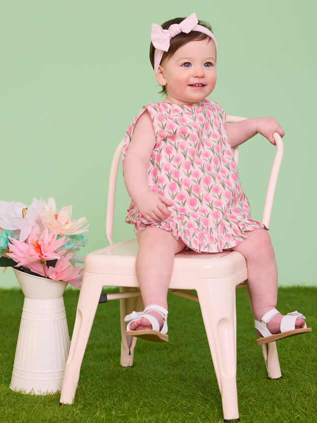 Kaeli Peony Top and Bloomer Set - TULLABEE