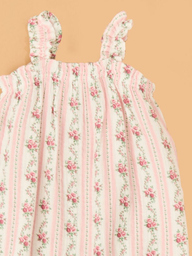 Emma Floral Jumpsuit Detail 2 - TULLABEE