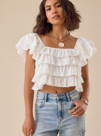 Simone Ruffle Top - TULLABEE