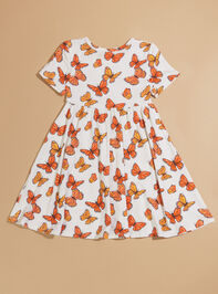 Monarch Butterfly Dress Detail 2 - TULLABEE
