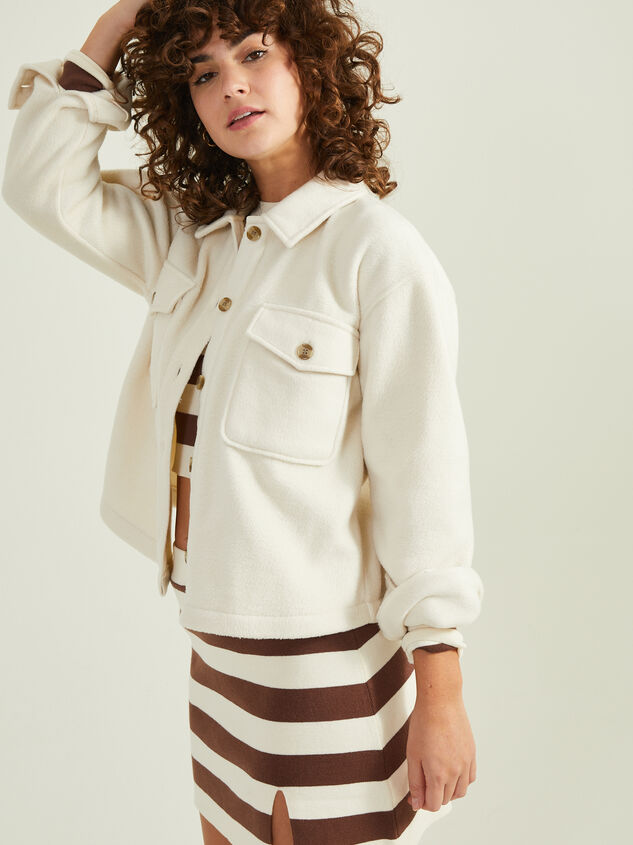 Asha Fleece Jacket Detail 4 - TULLABEE