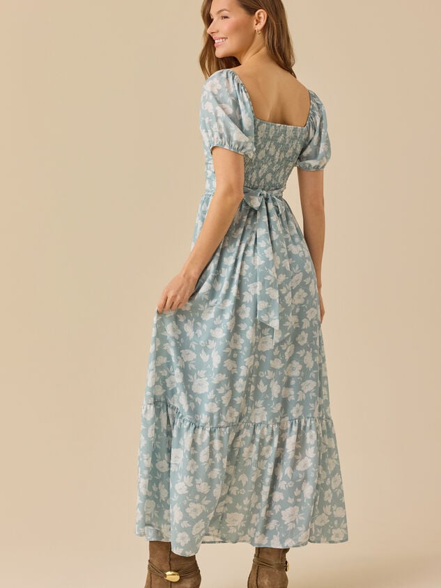 Arlene Maxi Dress Detail 3 - TULLABEE