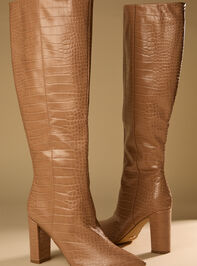 Gibson Tall Croc Boot Detail 4 - TULLABEE