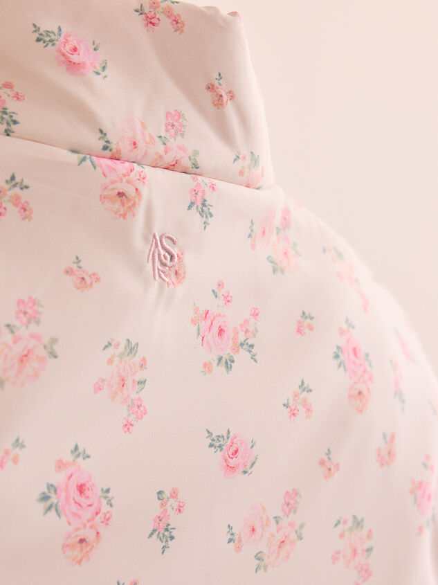 Wildflower Sherpa Zip Up Detail 6 - TULLABEE