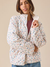 Kiana Corduroy Floral Jacket - TULLABEE