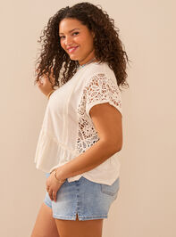 Andi Peplum Top Detail 4 - TULLABEE