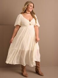 Daniella Floral Maxi Dress Detail 3 - TULLABEE