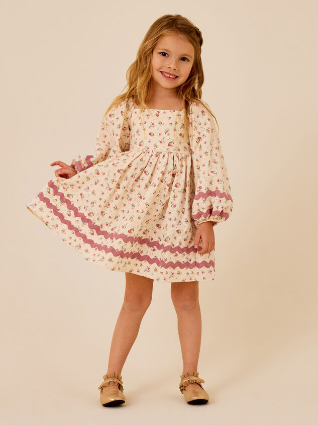 Zoey Floral Mini Dress - TULLABEE