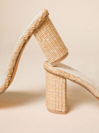 France Clear Strap Heel Detail 4 - TULLABEE