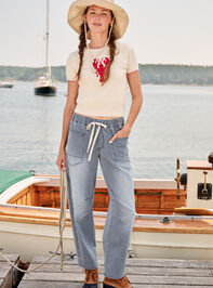 Sadie Barrel Pant - TULLABEE