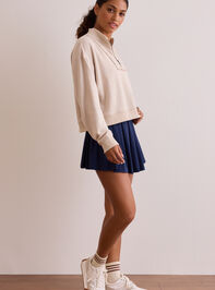Easy Living Quarter Zip Detail 5 - TULLABEE