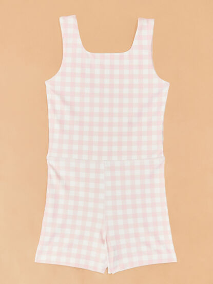 Lena Gingham Unitard - TULLABEE