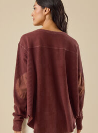 Anna Oversized Thermal Top Detail 4 - TULLABEE